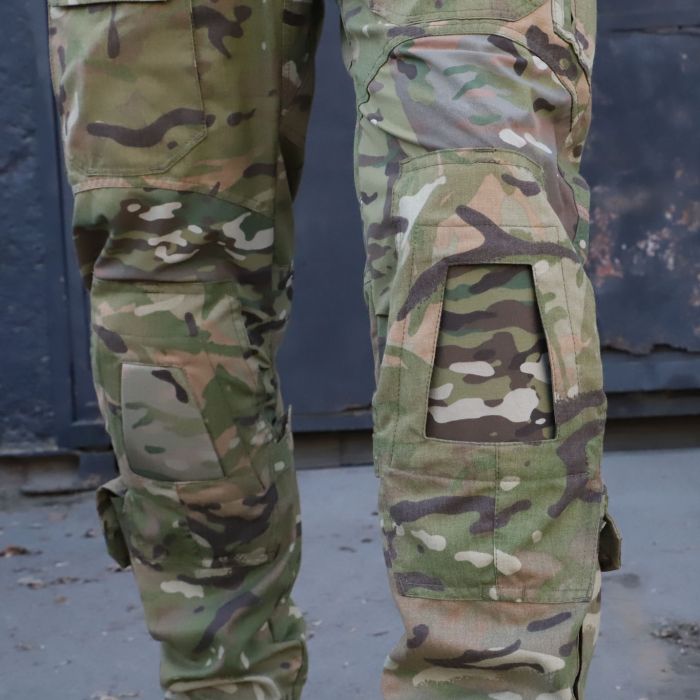 Tactical set, MTP Ekskalibyr RipStop, pants with knee pads PREDATOR +ubax Combat