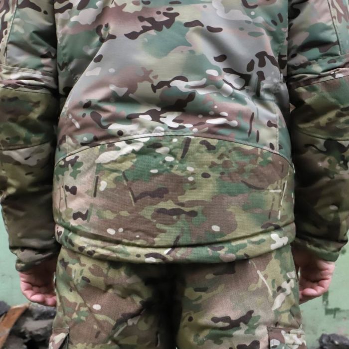 Тактична зимова куртка  Альфа, Nord Storm Multicam Ripstop, Cordura USA Original, вітро та вологозахисна