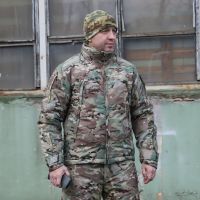 Тактична зимова куртка  Альфа, Nord Storm Multicam Ripstop, Cordura USA Original, вітро та вологозахисна