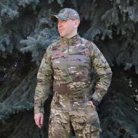 Тактична сорочка UBACS ЗСУ, 50/50 Multicam Ripstop, Multicam