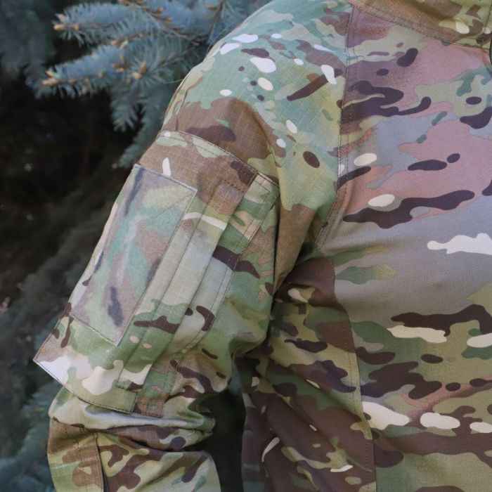 Тактична сорочка UBACS ЗСУ, 50/50 Multicam Ripstop, Multicam