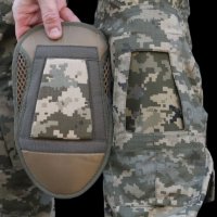 Tactical pants with knee pads PREDATOR,   100% coton, Pixel, Ripstop