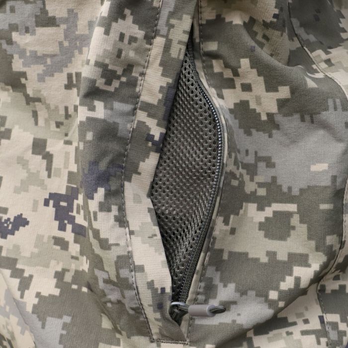 Windbreaker Armed Forces of Ukraine, Pixel, elastic 4-Way Stretch Vortex
