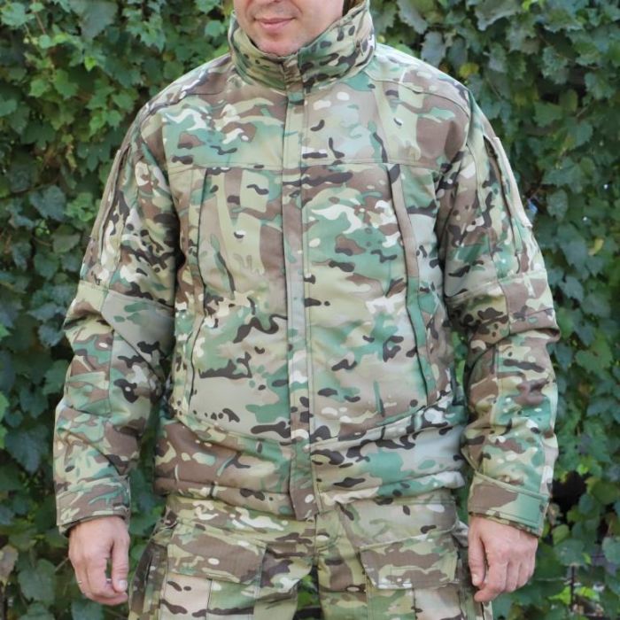 Tactical winter jacket Alpha Light, Multicam, wind and water resistant