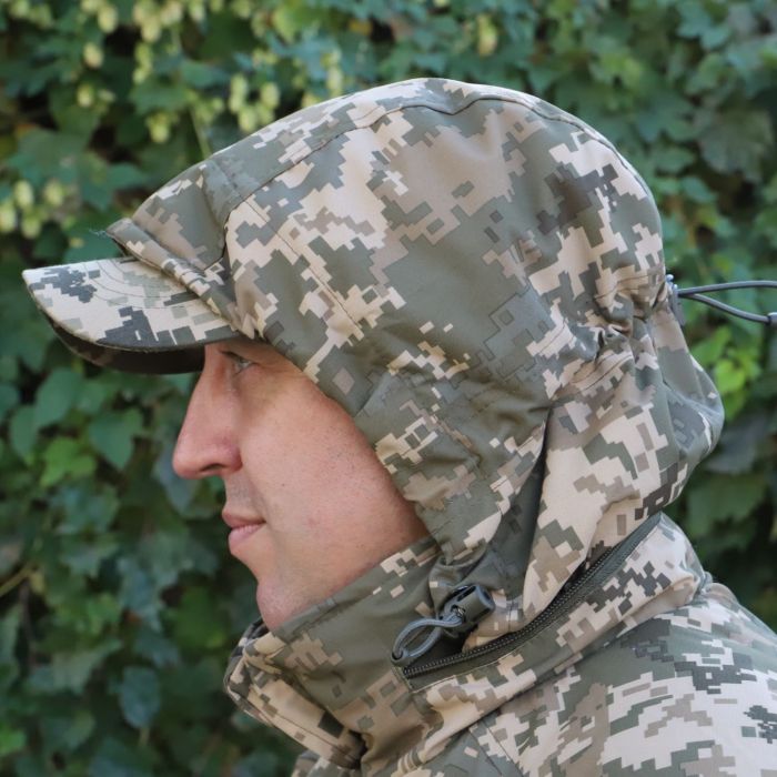 Тактична зимова куртка Alpha Ligh Nord Storm Піксель ripstop Raptor Tac