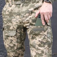 Штани Яструб Gen 2 піксель ЗСУ — 100% бавовна