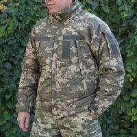 Тактична зимова куртка Alpha Ligh Nord Storm Піксель ripstop Raptor Tac