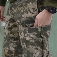 Тактичні зимові штани ALPHA, Піксель Nord Storm Ripstop